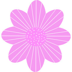 pink flower icon