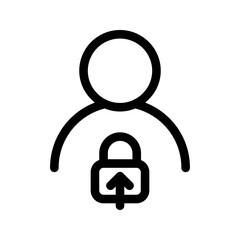 Login icon. sign symbol, vector illustration