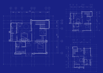 Write a blueprint architecture for building.