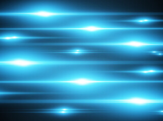 Light blue vector special effect. Glowing beautiful bright lines on a dark background.	