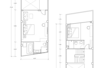 Write a blueprint architecture for building.