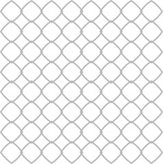 Gray rhomboid wire mesh vector texture or background
