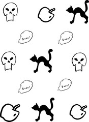 Set Of Halloween Graphics