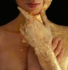 Aging gracefully concept. Skin care, Self acceptance