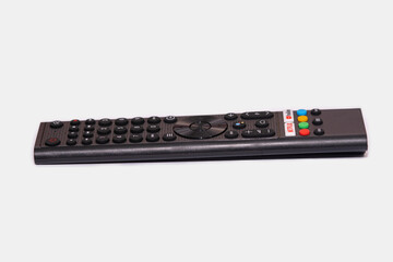 Remote control for TV. Photo with clipping path
