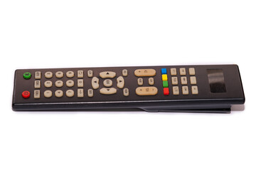 Remote control for TV. Photo with clipping path
