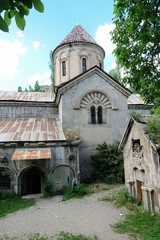 Obraz premium Khakhuli Monastery (Turkish: Haho/Bağbaşi) was a Georgian Orthodox monastery in the historical Medieval Georgian Kingdom of Tao (modern-day Turkey), 