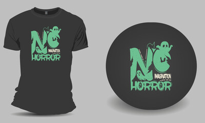 No Imagination there is no Horror welcome halloween T-shirt