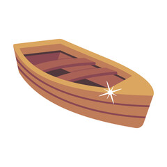 An icon of boat for rowing