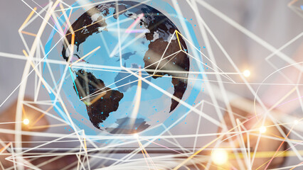 the 3d Global Network Of People.