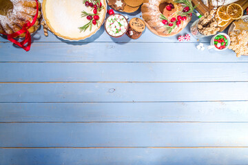 Assortment Christmas baking sweet