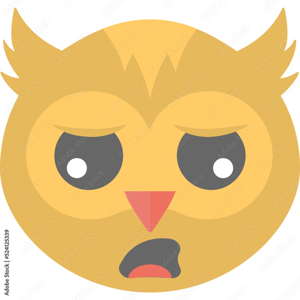 Sticker Owl Emoji