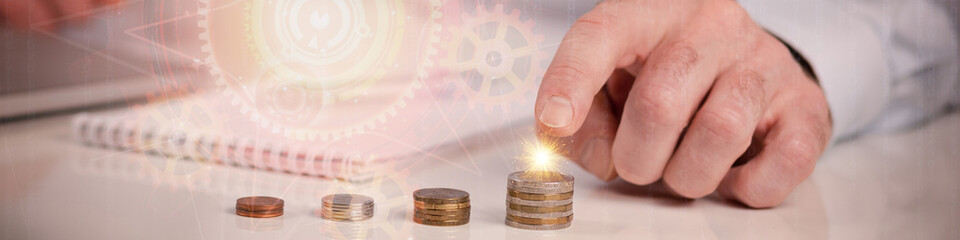 Universal Linkedin banner for financier banker stockbroker investor and other