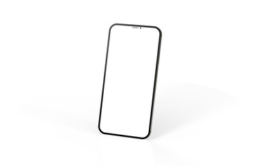 New realistic mobile phone smartphone mockup
