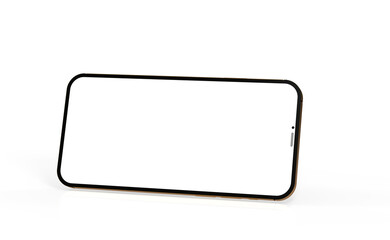 New realistic mobile phone smartphone mockup