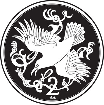 recommend clip art: isle of man coin 2 pence year 1981 handmade vector restored design