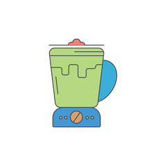 grinder icon. linear style. Can be used for web and mobile.