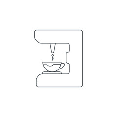 Mixer icon. Line style style. Can be used for web and mobile.