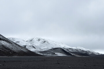 Upptyppingar tuff mountains in Iceland.