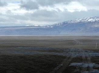 Ódáðahraun pumice field near Askja caldera in Vatnajökull National Park in Iceland.
