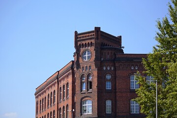 Fototapeta premium Old building made of bricks.