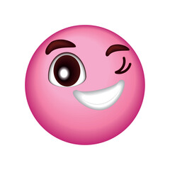 Fototapeta premium happy smile emoticon