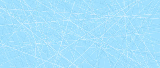 Abstract blue background with lines. Imitation of ice texture. Vector illustration
