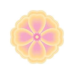 Fototapeta premium natural flower icon