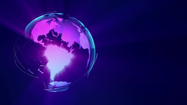globe metaverse animation background graphics resources  global sphere