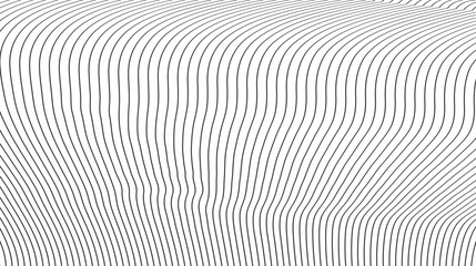 Thin line minimalistic. line round abstract. pattern of lines. . Technology metallic line. Premium luxury design template.
