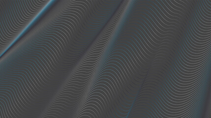 wave flowing lines blend smooth wavy abstract background vector. Blue diagonal line architecture geometry tech abstract subtle background vector illustration