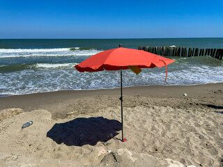 umbrella on the beach
