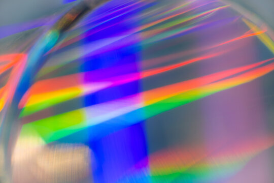 Prismatic Chromatic Holographic Aesthetic Neon Lights blur texture background