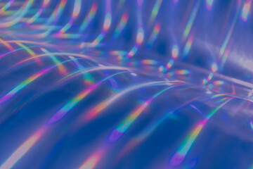 Prismatic Chromatic Holographic Aesthetic Neon Lights lines blur texture background