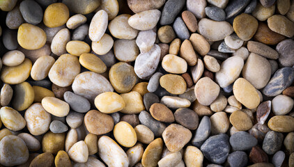 high resolution polished pebble stones texture