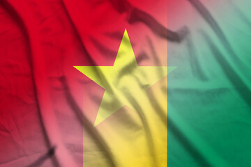 Vietnam and Guinea national flag transborder negotiation GIN VNM
