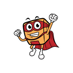 box cartoon character