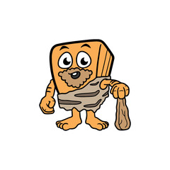 box cartoon character
