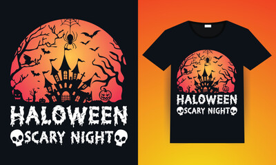 Halloween t shirt design