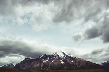 Montaña en el parque nacional torres del paine