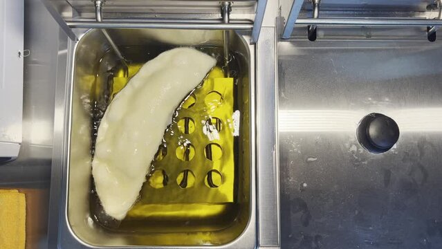 Cooking panzerotti famous Italian bread 2-4