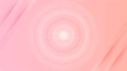 Trendy abstract pink background with lines and circles  Can be used for advertising, marketing, presentation.