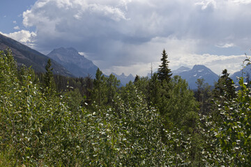 Rocky Mountain Scenery at Jasper National Park