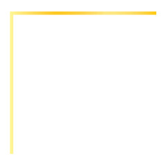 Gold square frame png