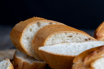 cooking dishes using wheat soft baguette