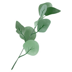 Green Leaves Watercolor