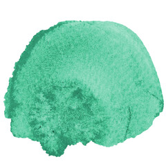 Green watercolor png