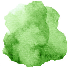 Green watercolor