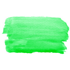 Green watercolor