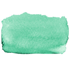 Green watercolor